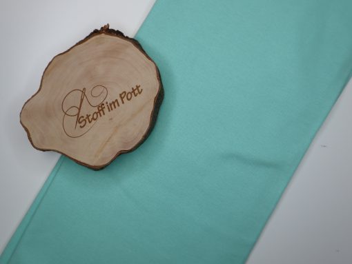Stoffabschnitt Bündchen mint 1 m x vb