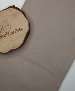 Stoffabschnitt Bündchen beige 1 m x vb