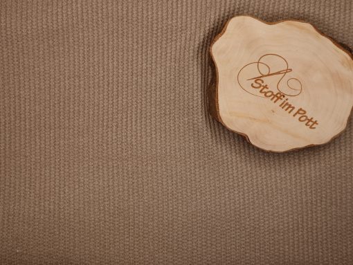 Weicher Strick beige