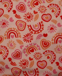 Badelycra/Funktionsjersey Regenbogen rosa