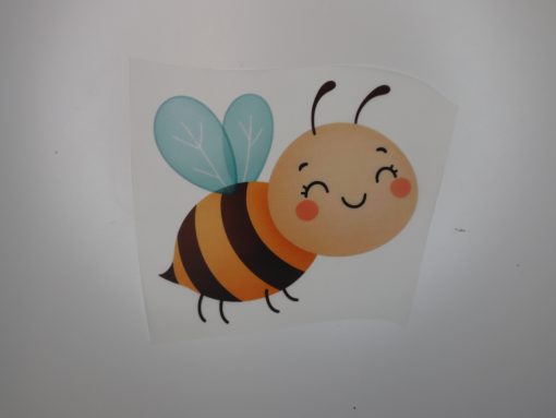 Bügelbild Biene  13x11,5 cm