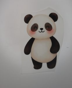 Bügelbild Panda 10 x 14 cm