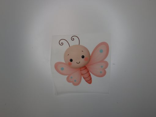 Bügelbild Schmetterling 13 x12 cm
