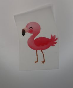 Bügelbild Flamingo 7 x 8 cm