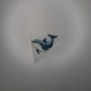 Bügelbild Delfin 8 x 5 cm