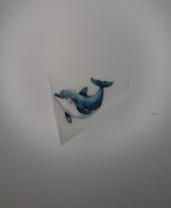 Bügelbild Delfin 8 x 5 cm