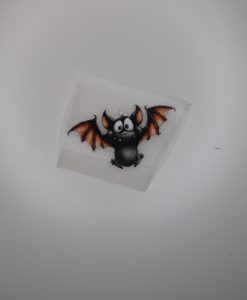 Bügelbild fliegende Fledermaus 8 x 5 cm