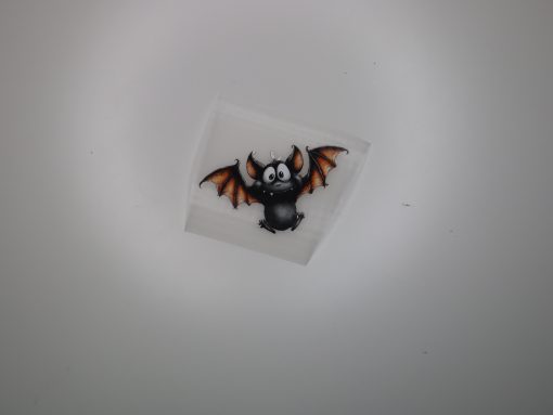 Bügelbild fliegende Fledermaus 8 x 5 cm