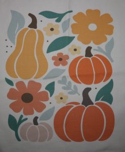 Eigenproduktion Heavy Canvas Panel 41 x 41 cm Halloween Kürbisse