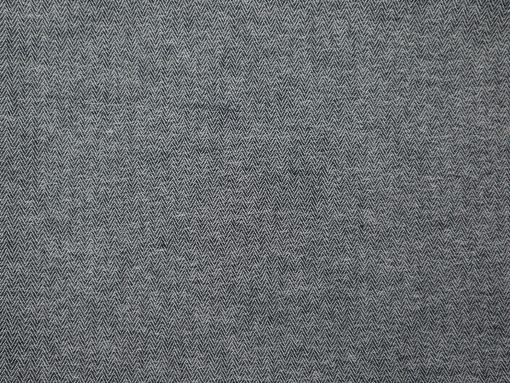 Canvas Herringbone schwarz weiß Minifishbone