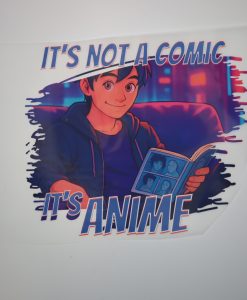 Bügelbild It's not a Comic Junge 25 x 19 cm