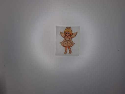 Bügelbild Anime Engel 9 x 6 cm