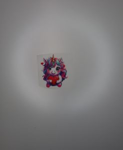Bügelbild Anime Eule 7 x 6 xm