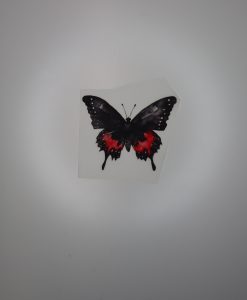Bügelbild Schmetterling 10 x 8 cm