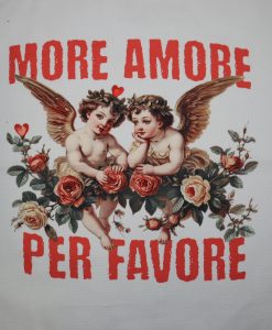 Eigenproduktion Heavy Canvas kleines Panel 17 x 25 cm More Amore