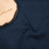 Baumwollstrick mit Dots navy