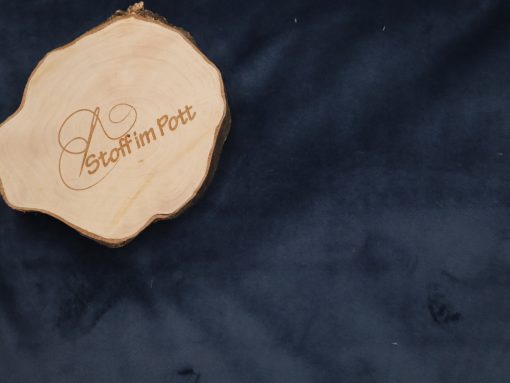 Micro Minky Fleece navy