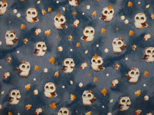 Alpenfleece kleine Eulen