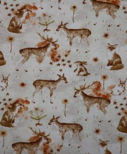 Alpenfleece Herbstliche Tiere