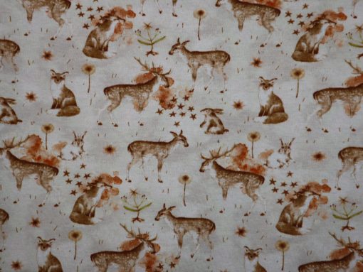 Alpenfleece Herbstliche Tiere