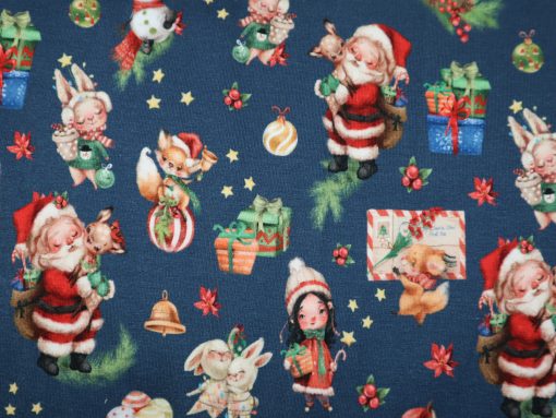 Baumwolljersey Digitaldruck Weihnachten