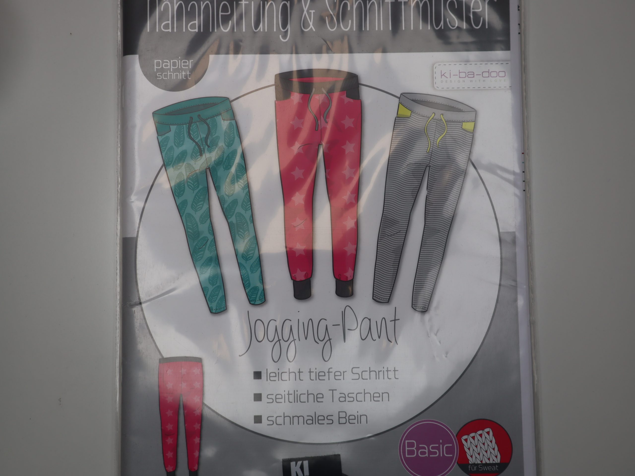 Schnittmuster Kibadoo Jogging Pant girl Größe 92-164