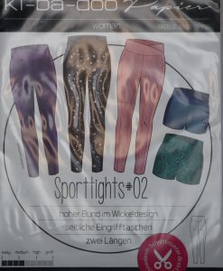 Schnittmuster Kibadoo Sporttights #2 Größe 30/32-54/56