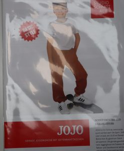 Schnittmuster Studio Schnittreif Jojo Gerade Jogginghosr mit Seitennahttaschen KInder 86-92-146/152