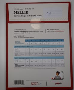 Alternative view of Schnittmuster Pattydoo Mellie Damen Raglanshirt/Kleid Größe 32-48