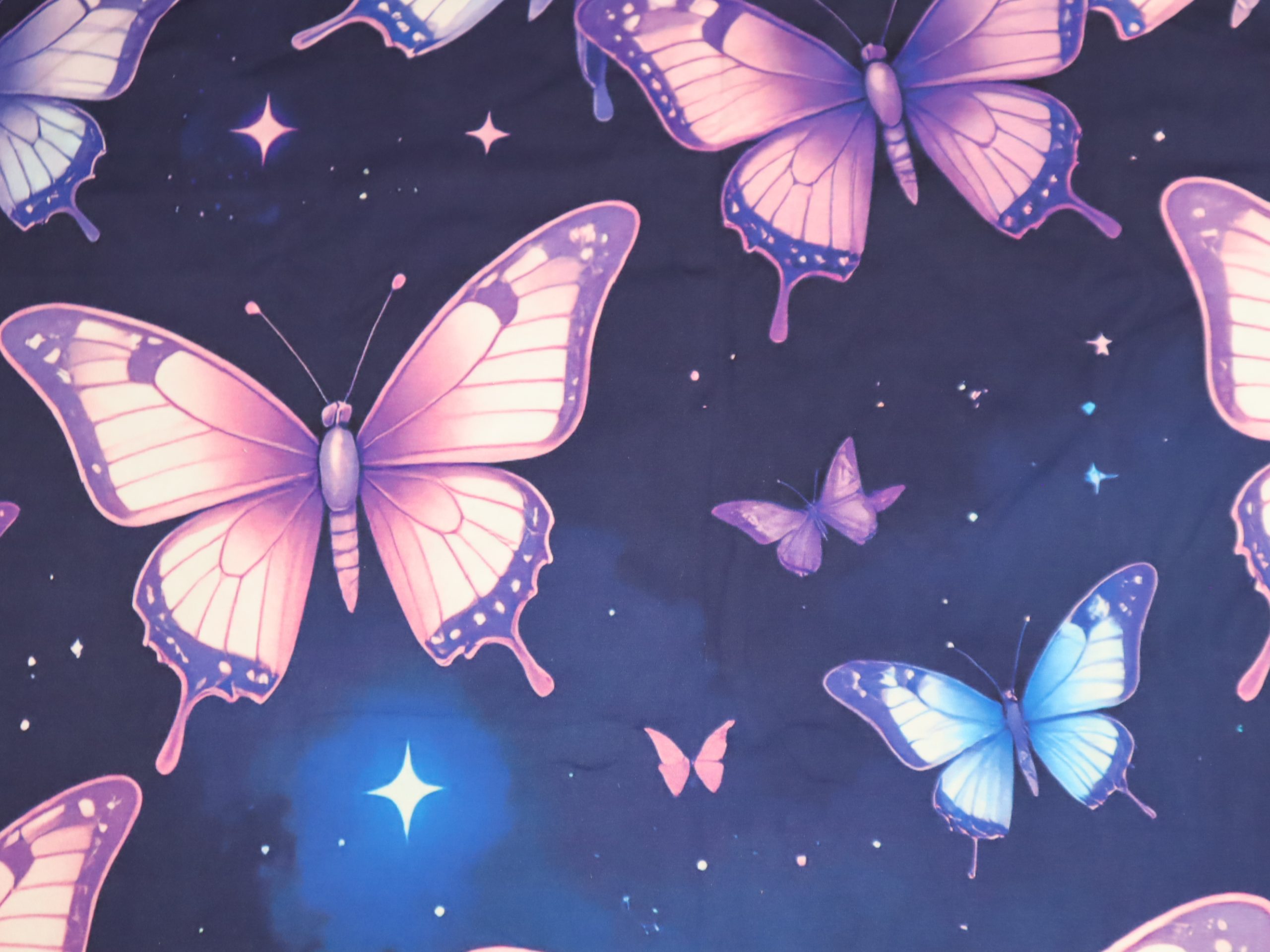 Baumwolljersey Eigenproduktion Panel Fee am Abgrund – Bild 2