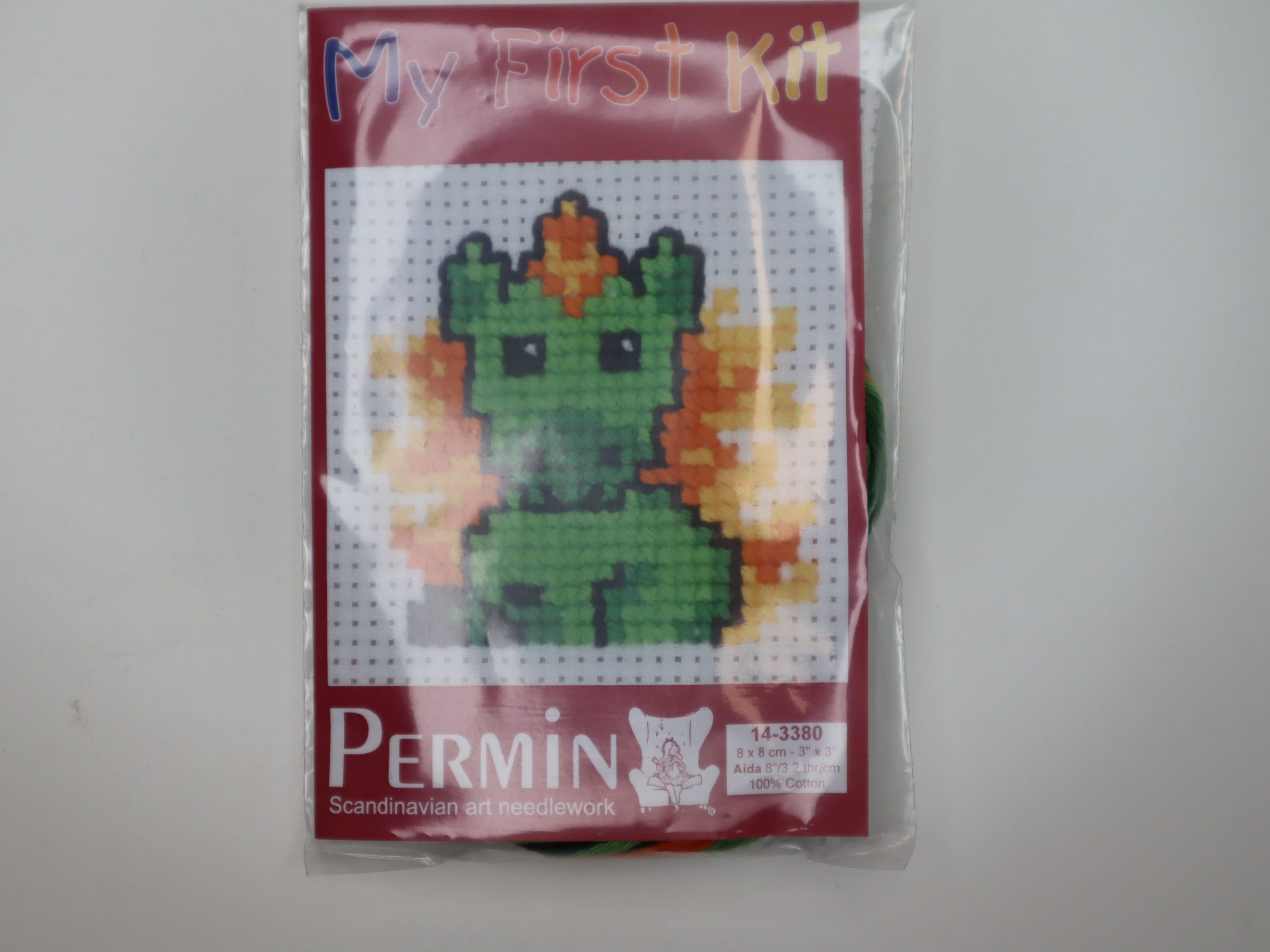 Stickset my First Kit Drache grün