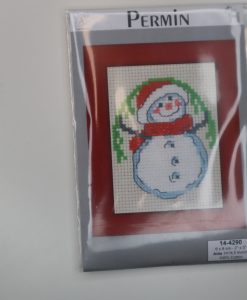 Stickset Weihnachten Schneemann