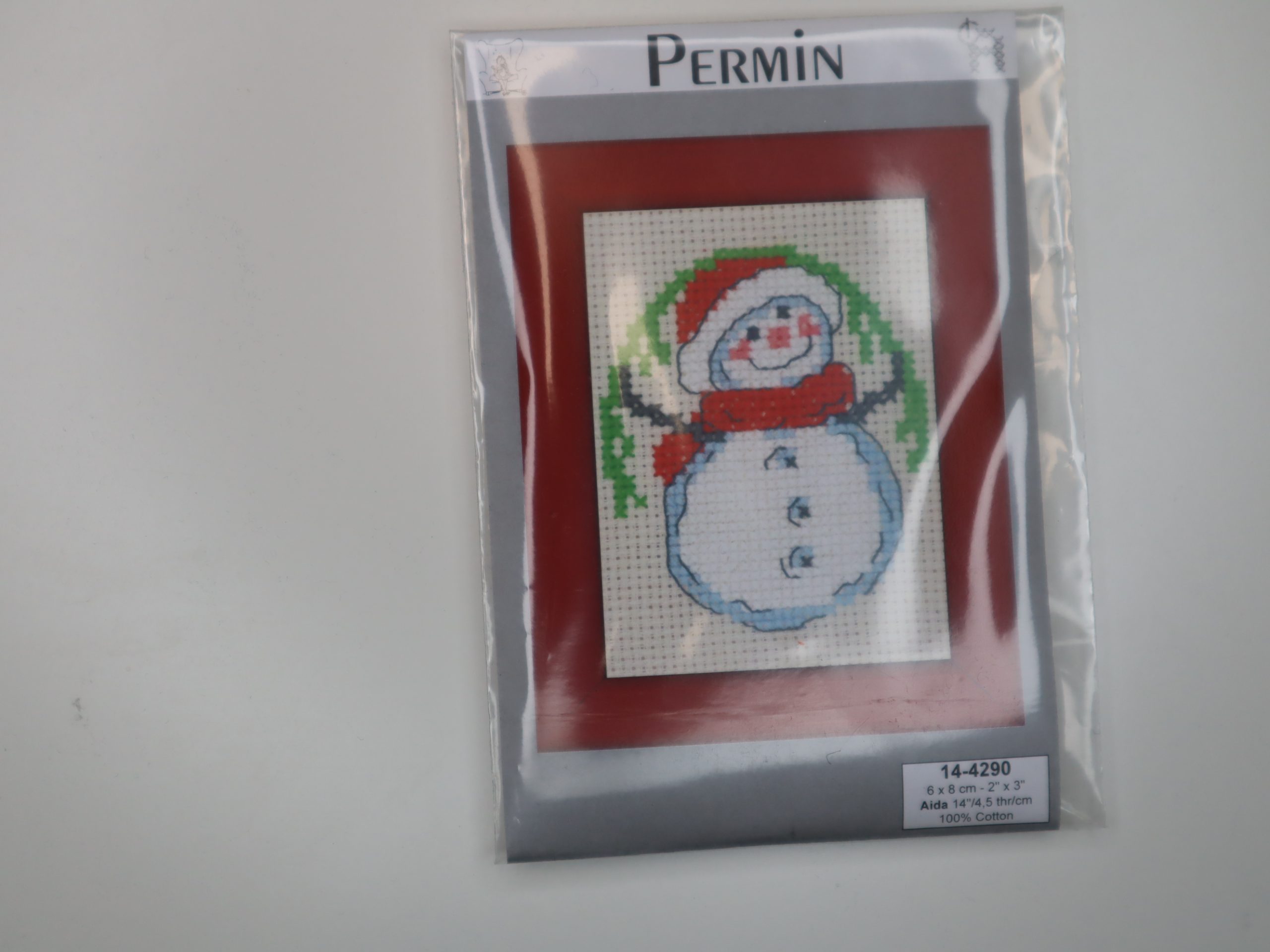 Stickset Weihnachten Schneemann