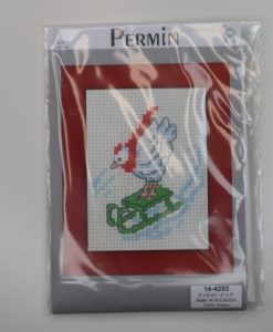 Stickset Weihnachten Hühner