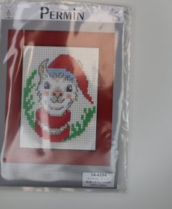 Stickset Weihnachten Lama