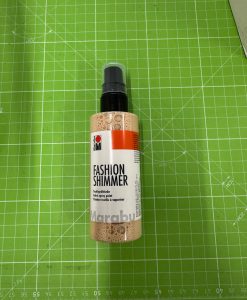 Marabu Fashion Shimmer Spray (Textilglitterfarbe) gold