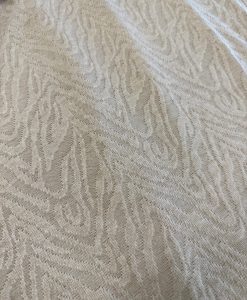 Reststück Weicher Strickjacquard Zebra sand meliert 2 m