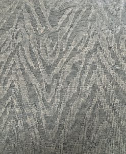 Reststück Weicher Strickjacquard Zebra dusty mint meliert 2,5 m