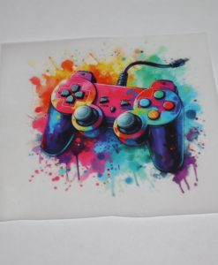 Bügelbild Controller 8 x 6 cm