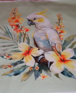 Eigenproduktion Heavy Canvas Panel 41 x 41 cm Kakadu