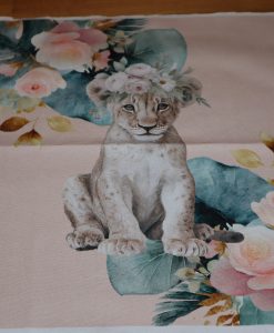 Eigenproduktion Heavy Canvas Panel 41 x 41 cm Tiger Baby