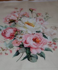 Eigenproduktion Heavy Canvas Panel 41 x 41 cm Peonies