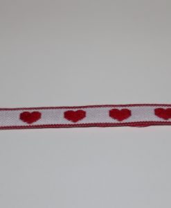 3 m Schmuckband 1 cm breit Pfeile pink orange